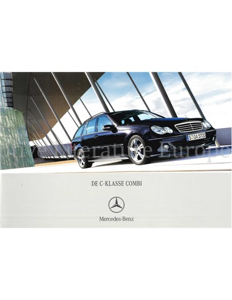 2006 MERCEDES BENZ C KLASSE T-MODELL PROSPEKT NIEDERLÄNDISCH