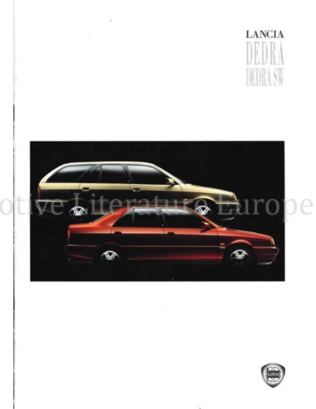 1998 LANCIA DEDRA & SW PROSPEKT NIEDERLANDISCH