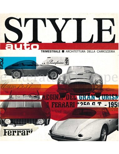 1965 STYLE AUTO 6  (ARCHITETTURA DELLA CARROZZERIA)