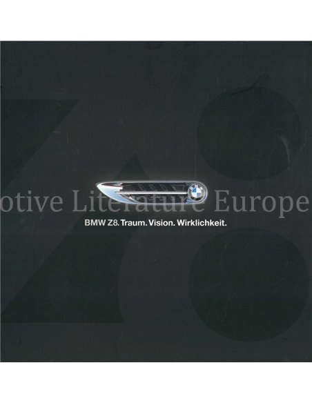 1999 BMW Z8 PROSPEKT DEUTSCH