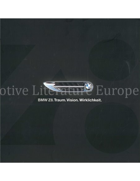1999 BMW Z8 PROSPEKT DEUTSCH