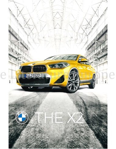 2020 BMW X2 PROSPEKT NIEDERLÄNDISCH