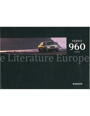 1996 VOLVO 960 INSTRUCTIEBOEKJE NEDERLANDS
