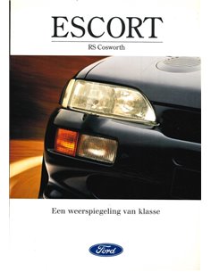 1993 FORD ESCORT RS COSWORTH BROCHURE DUTCH