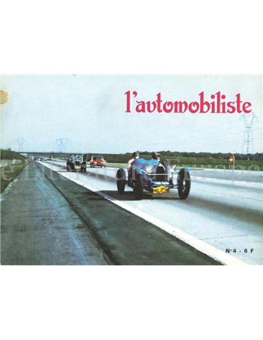 1966 L'AUTOMOBILISTE MAGAZIN 01 FRANZÖSISCH