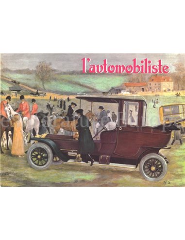 1966 L'AUTOMOBILISTE MAGAZIN 01 FRANZÖSISCH