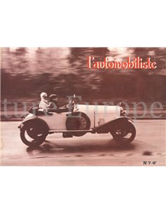 1968 L'AUTOMOBILISTE MAGAZINE 07 FRENCH