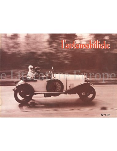 1966 L'AUTOMOBILISTE MAGAZINE 01 FRANS