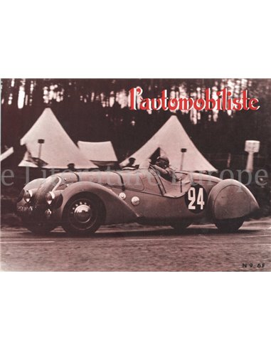 1966 L'AUTOMOBILISTE MAGAZIN 01 FRANZÖSISCH