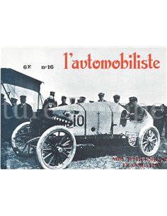 1969 L'AUTOMOBILISTE MAGAZINE 16 FRANZÖSISCH