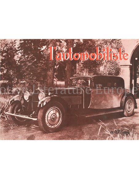 1969 L'AUTOMOBILISTE MAGAZINE 17 FRANS