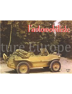 1970 L'AUTOMOBILISTE MAGAZINE 20 FRANZÖSISCH