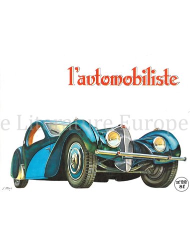1971 L'AUTOMOBILISTE MAGAZINE 22 FRENCH
