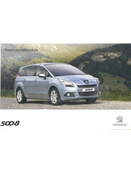 2011 PEUGEOT 5008 BETRIEBSANLEITUNG NIEDERLÄNDISCH