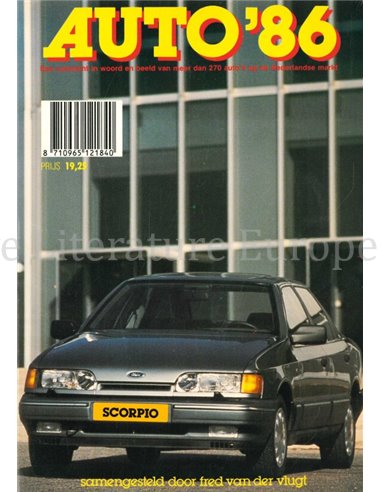 1986 AUTO YEARBOOK DUTCH
