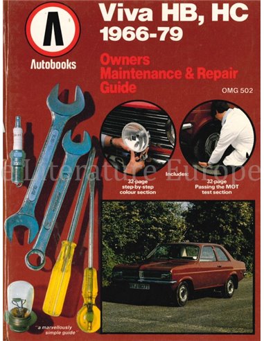 1966 - 1979 VAUXHALL VIVA HB | HC, REPARATURANLEITUNG ENGLISCH (OWNERS WORKSHOP MANUAL)