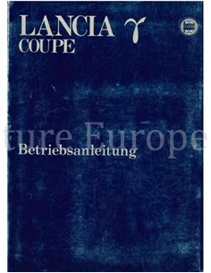 1980 LANCIA GAMMA COUPE OWNERS MANUAL GERMAN