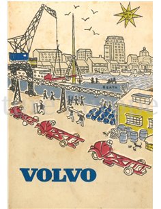 1954 VOLVO FABRIEK BROCHURE ENGELS