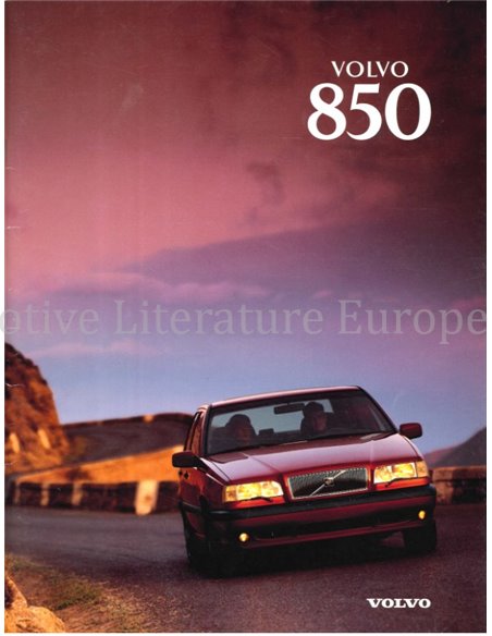 1997 VOLVO 850 BROCHURE NEDERLANDS