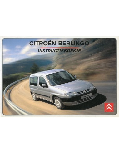 2001 CITROEN BERLINGO INSTRUCTIEBOEKJE NEDERLANDS
