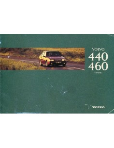 1996 VOLVO 440 460 INSTRUCTIEBOEKJE NEDERLANDS