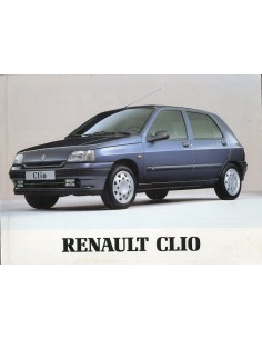 1995 RENAULT CLIO INSTRUCTIEBOEKJE NEDERLANDS