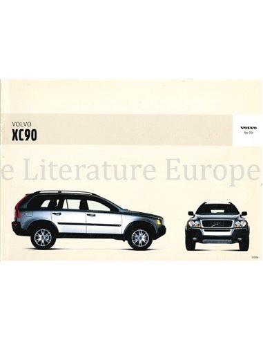 2003 VOLVO XC90 OWNERS MANUAL GERMAN