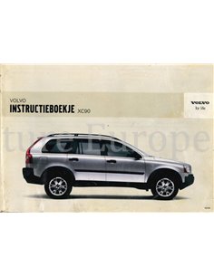 2006 VOLVO XC690 BETRIEBSANLEITUNG NIEDERLÄNDISCH