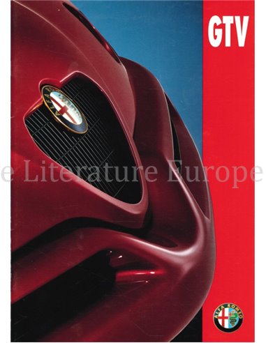 1995 ALFA ROMEO GTV BROCHURE NEDERLANDS
