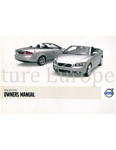 2010 VOLVO C70 INSTRUCTIEBOEKJE ENGELS