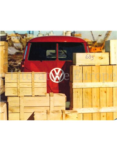 1963 VOLKSWAGEN TRANSPORTER PROSPEKT NIEDERLÄNDISCH