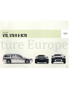 2005 VOLVO V70 | V70 R | XC70 INSTRUCTIEBOEKJE NEDERLANDS
