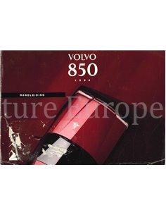 1995 VOLVO 850 BETRIEBSANLEITUNG NIEDERLÄNDISCH