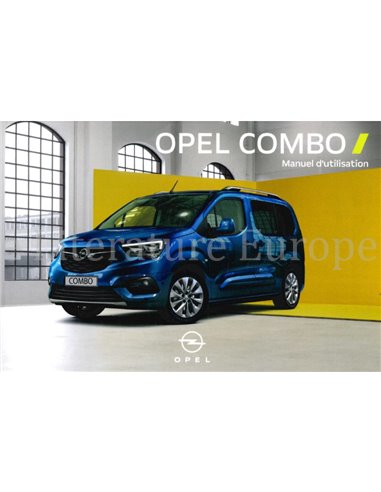 2022 OPEL COMBO OWNERS MANUAL FRENCH