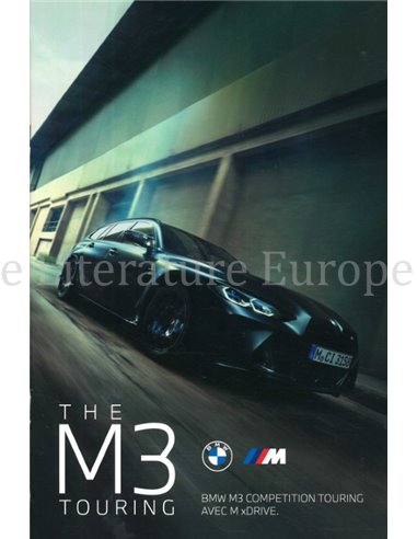 2022 BMW M3 TOURING BROCHURE FRENCH