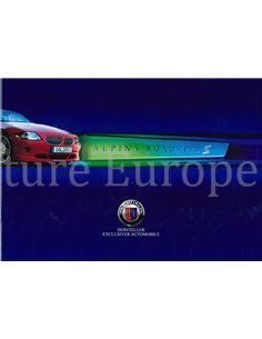 2003 BMW ALPINA ROADSTER S PROSPEKT DEUTSCH
