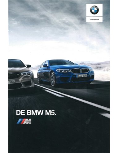 2018 BMW M5 BROCHURE NEDERLANDS