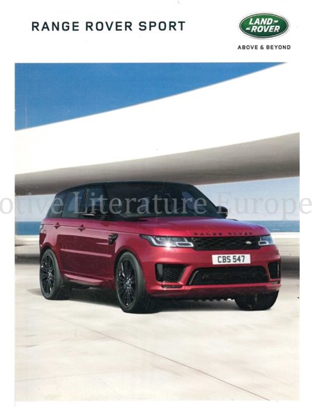 2018 RANGE ROVER SPORT OWNERS MANUAL FRENCH