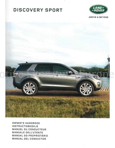 2016 LAND ROVER DISCOVERY SPORT OWNERS MANUAL FRENCH