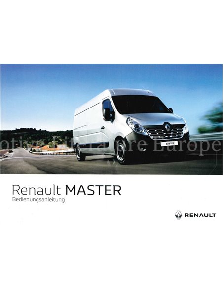 2018 RENAULT MASTER INSTRUCTIEBOEKJE DUITS