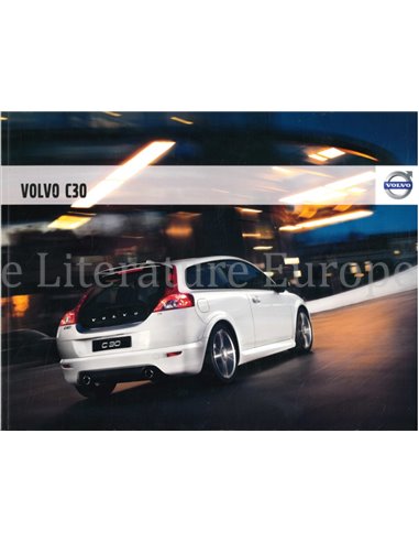 2009 VOLVO C30 BROCHURE NEDERLANDS