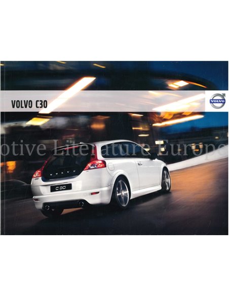 2009 VOLVO C30 BROCHURE NEDERLANDS