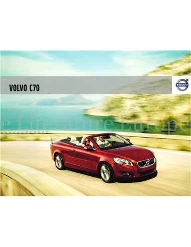 2010 VOLVO C70 COUPE | CABRIOLET PROSPEKT NIEDERLÄNDISCH