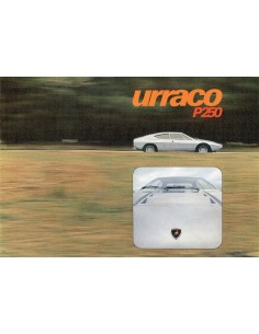 1972 LAMBORGHINI URRACO P 250 BROCHURE