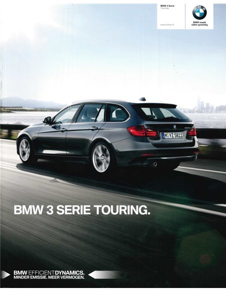 2015 BMW 3ER TOURING PROSPEKT NIEDERLÄNDISCH