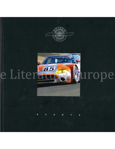 2006 SPYKER CARS EVENTS BROCHURE ENGLISH