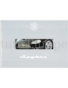 2003 SPYKER CARS BROCHURE ENGELS