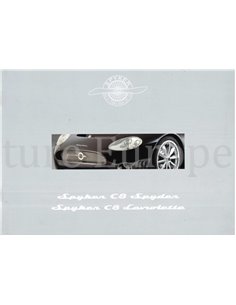 2002 SPYKER CARS C8 PROSPEKT ENGLISCH