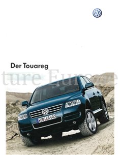 2003 VOLKSWAGEN TOUAREG BROCHURE GERMAN