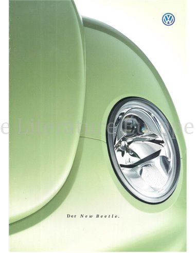 1998 VOLKSWAGEN NEW BEETLE PROSPEKT DEUTSCH